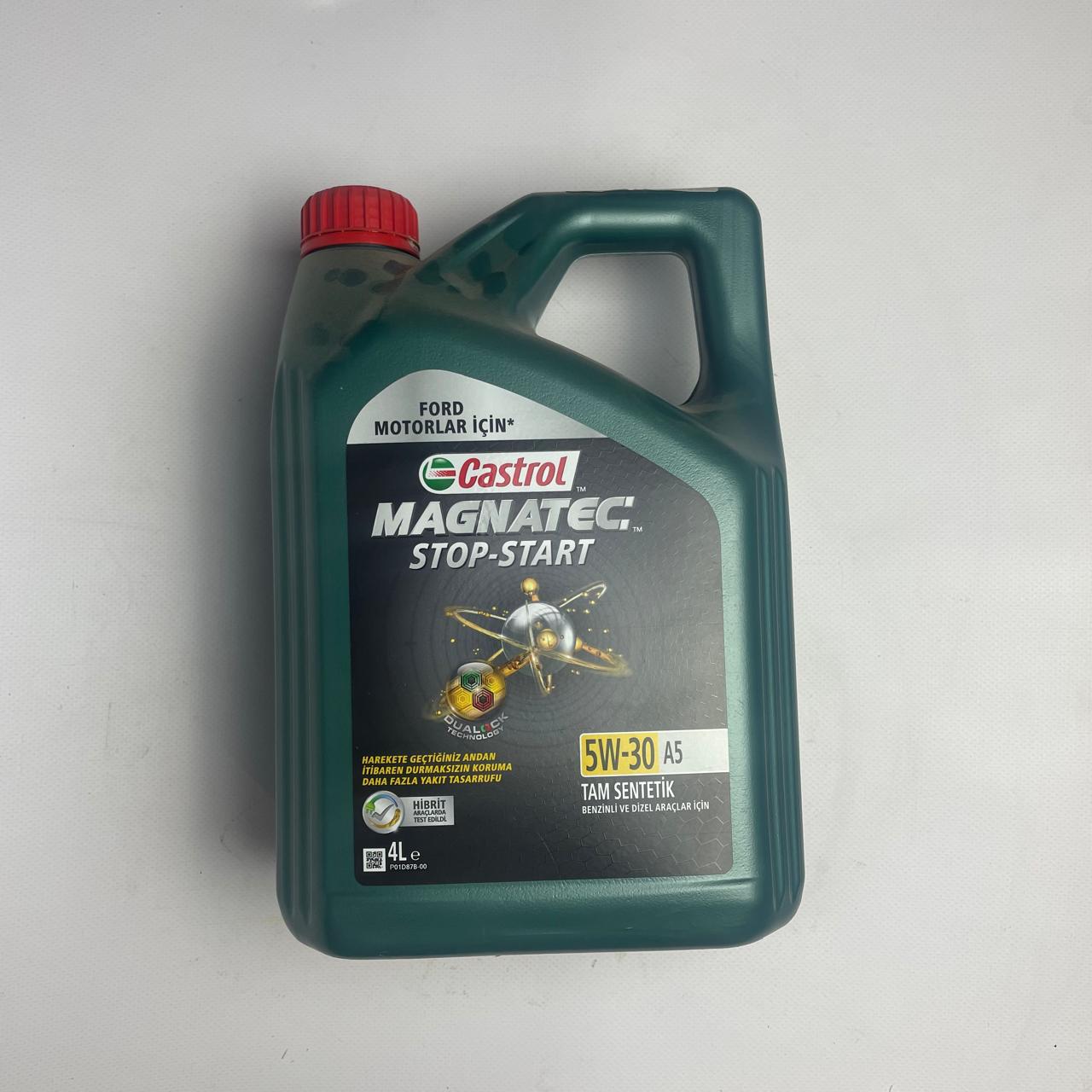 Масло моторное CASTROL Magnatec A5 5W-30 синтетическое 4 л 15EB40/15C964/15FFE0